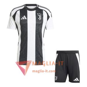 Completo Maglia Juventus Prima + Pantaloncini 2024/25