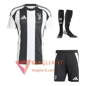 Completo Maglia Juventus Prima (Pantaloncini + Calzini) 2024/25