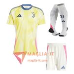 Completo Maglia Juventus Seconda (Pantaloncini + Calzini) 2024/25