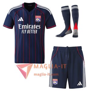 Completo Maglia Lyon Seconda (Pantaloncini + Calzini) 2025/2026