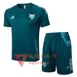 Kit da Allenamento Cruzeiro 2025/2026 - Maglia + Pantaloncini Verde Scuro