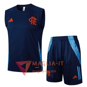 Kit da Allenamento Flamengo 2025/2026 - Canottiera + Pantaloncini Blu Reale