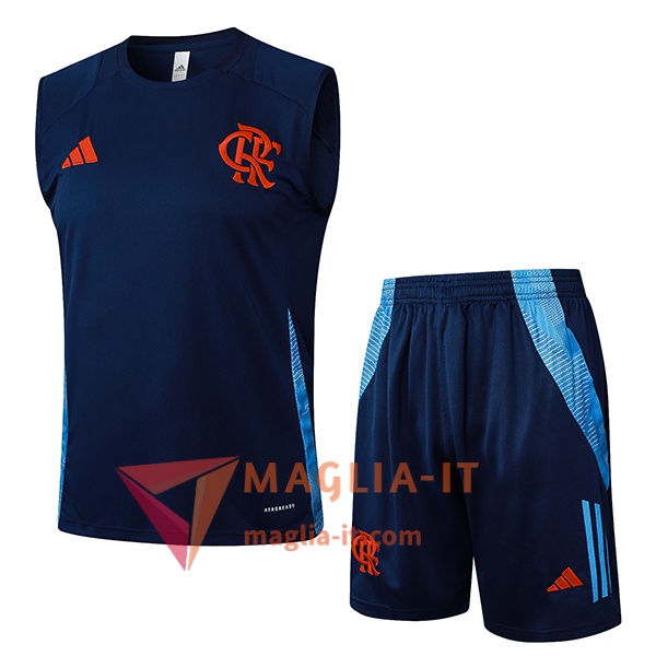 Kit da Allenamento Flamengo 2025/2026 - Canottiera + Pantaloncini Blu Reale