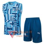 Kit da Allenamento Marsiglia 2025/2026 - Canottiera + Pantaloncini Blu