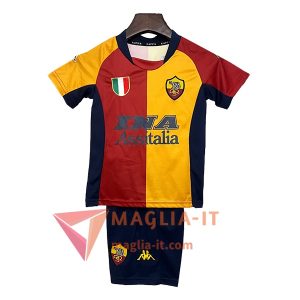 Maglia Calcio AS Roma Retro Bambino Prima 2001/2002 Vintage