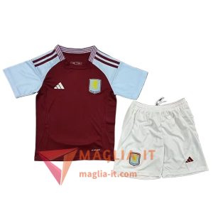 Maglia Calcio Aston Villa Bambino Prima 2024/25