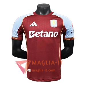 Maglia Calcio Aston Villa Prima 2025/2026