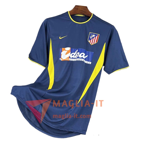 Maglia Calcio Atletico Madrid Retro Seconda 2002/2003 Vintage