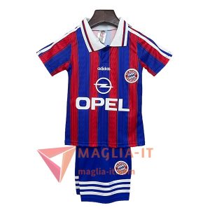 Maglia Calcio Bayern Monaco Retro Bambino Prima 1995/1997 Vintage