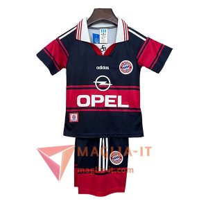 Maglia Calcio Bayern Monaco Retro Bambino Prima 1997/1999 Vintage