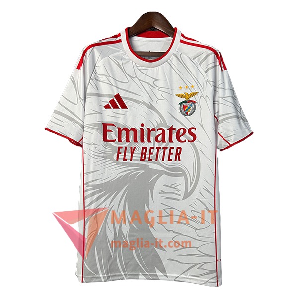 Maglia Calcio Benfica Special Edition 2025/26 Bianco