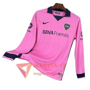 Maglia Calcio Boca Juniors Retro Seconda Manica Lunga 2013/2014 Vintage