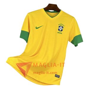 Maglia Calcio Brasile Retro Bambino Prima 2012/2013 Vintage