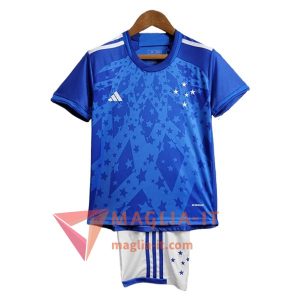 Maglia Calcio Cruzeiro Bambino Prima 2024/25