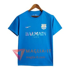 Maglia Calcio FC Barcellona Casual Blu 2024/25