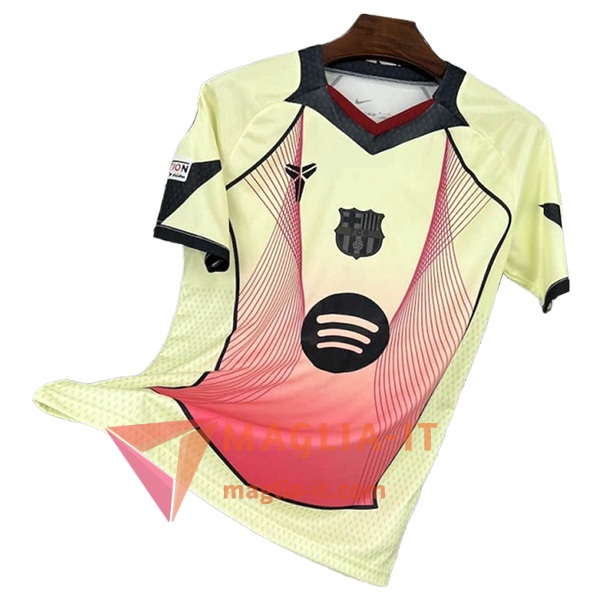 Maglia Calcio FC Barcellona Special Edition 2025/26 Giallo