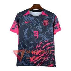 Maglia Calcio FC Barcellona Special Edition 2025/26 Nero/Rosa