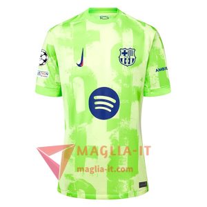 Maglia Calcio FC Barcellona Terza 2024/25 Verde