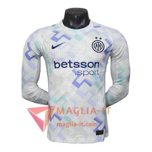 Maglia Calcio Inter Milan Seconda Manica Lunga 2025/26