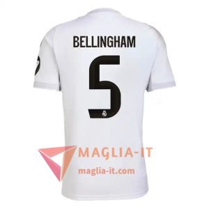 Maglia Calcio JUDE BELLINGHAM 5 Real Madrid 2025/26 Prima