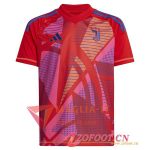 Maglia Calcio Juventus Portiere Rosso 2024/25