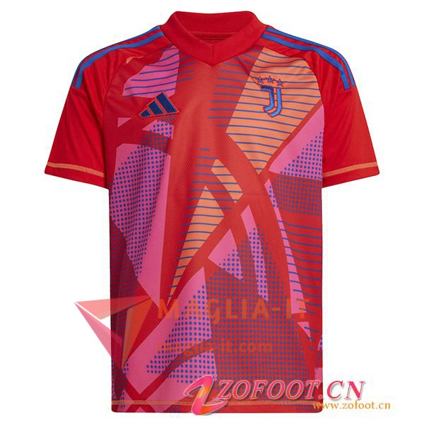 Maglia Calcio Juventus Portiere Rosso 2024/25