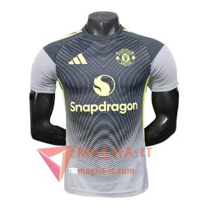 Maglia Calcio Manchester United Special Edition 2025/26 Grigio