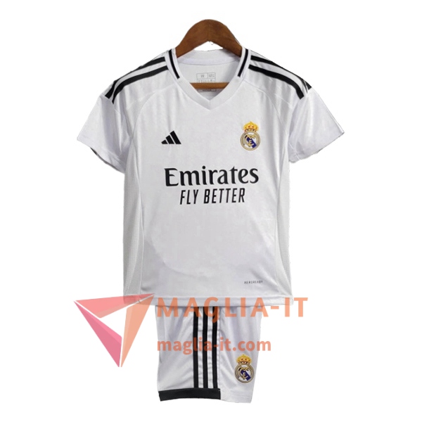 Maglia Calcio Real Madrid Bambino Prima 2024/25