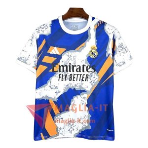 Maglia Calcio Real Madrid Special Edition 2025/26 Blu/Bianco