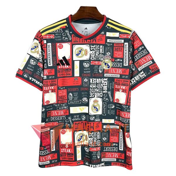 Maglia Calcio Real Madrid Special Edition 2025/26 Rosso/Nero