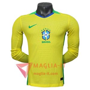 Maglia Nazionale Brasile Prima Manica Lunga 2025/26