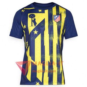 Magliette da Allenamento Atletico Madrid Blu/Giallo 2025/2026
