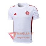 Magliette da Allenamento Bayern Monaco Bianco/Nero/Rosso 2025/2026