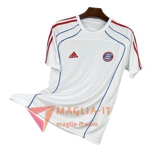 Magliette da Allenamento Bayern Monaco Bianco/Rosso/Blu 2025/2026