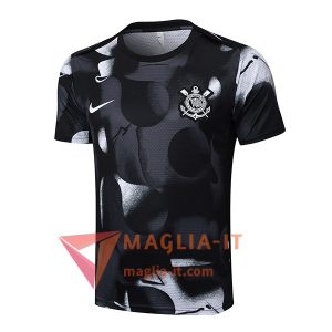 Magliette da Allenamento Corinthians Nero/Grigio 2025/2026