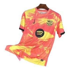 Magliette da Allenamento FC Barcellona Arancia/Giallo 2025/2026
