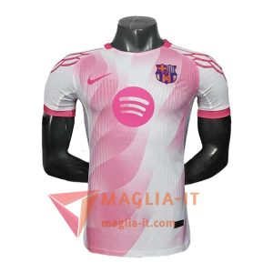 Magliette da Allenamento FC Barcellona Rosa/Bianco 2025/2026
