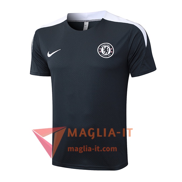 Magliette da Allenamento FC Chelsea Grigio/Bianco 2025/2026