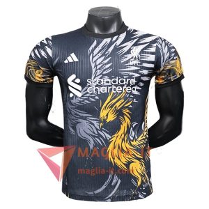 Magliette da Allenamento FC Liverpool Grigio/Giallo 2025/2026