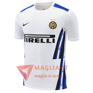 Magliette da Allenamento Inter Milan Bianco/Nero/Blu 2025/2026