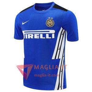 Magliette da Allenamento Inter Milan Blu/Bianco 2025/2026