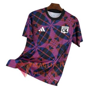 Magliette da Allenamento Lyon viola/Nero 2025/2026