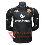 Magliette da Allenamento Manchester United Nero/Bianco 2025/2026