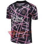 Magliette da Allenamento PSG Nero/Rosa 2025/2026