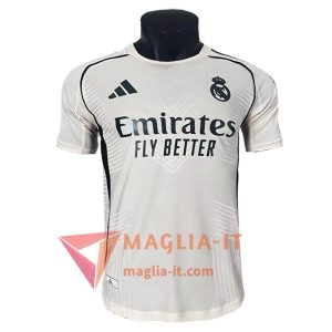 Magliette da Allenamento Real Madrid Bianco/Nero 2025/2026