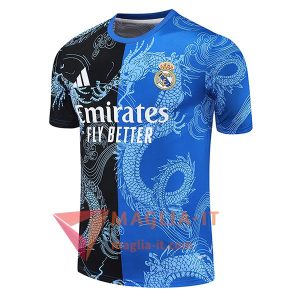 Magliette da Allenamento Real Madrid Nero/Blu 2025/2026