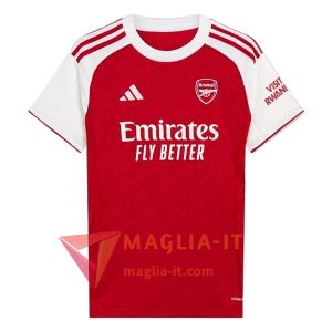 Nuova Maglia Calcio Arsenal Donna Prima 2025/26