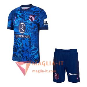 Nuova Maglia Calcio Atletico Madrid Bambino Terza 2024/25