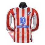 Nuova Maglia Calcio Atletico Madrid Prima Manica Lunga 2025/2026