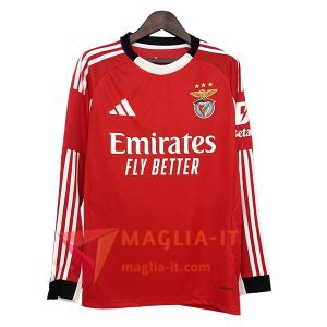 Nuova Maglia Calcio Benfica Prima Manica Lunga 2025/2026